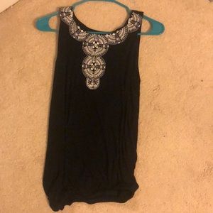 Willi smith black tank top